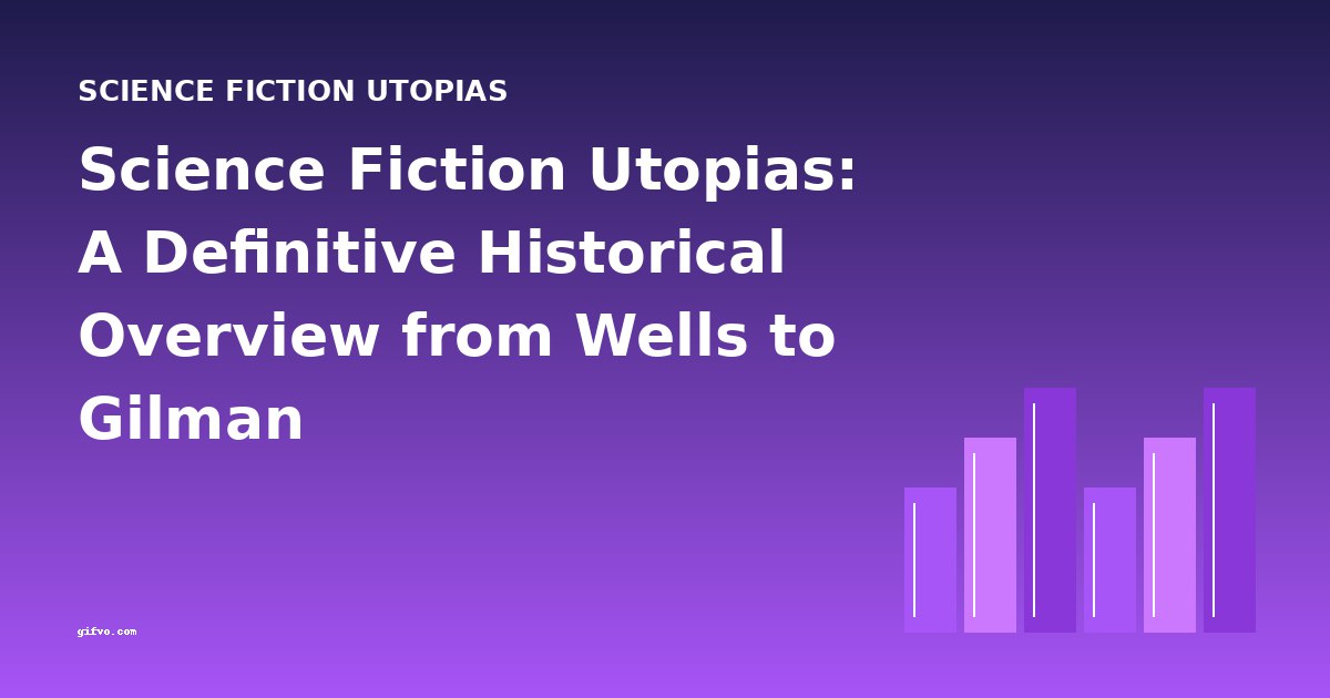 Science Fiction Utopias: A Definitive Historical Overview from Wells to Gilman