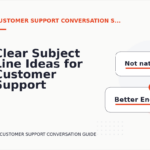 Clear Subject Line Ideas for Customer Support Conversations