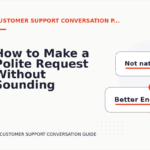 How to Make a Polite Request Without Sounding Demanding in Customer Support Conversation English