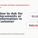 How to Ask for Documents or Information in Customer Support Conversation English
