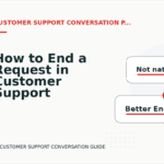How to End a Request in Customer Support Conversation English